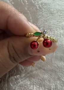 Cute Cherry Ring