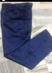 Blue Velvet Coat Set