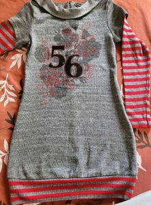 Free Delivery 🎊 Girls' Woollen Dress 🌸