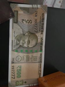 500rs With Unique No.