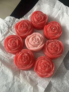 Handmade Rose Candles