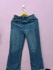 H&M Wide Leg Denim Jeans