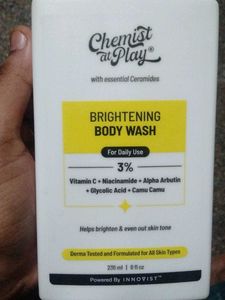 Chemist at Play Brightening Body Wash