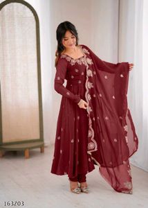 Anarkali Three Piece Set