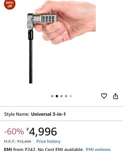 Targus Laptop Lock