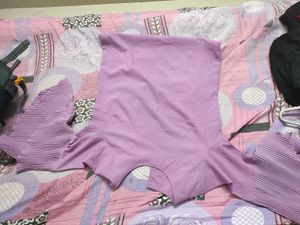 Lilac Pleated Top