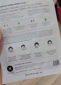 Sugar Bubble Sheet Mask