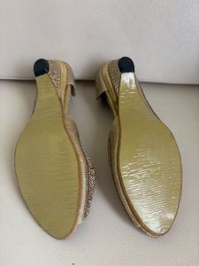 Embellished Peep-Toe Heels