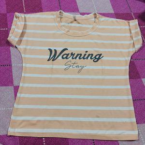 Striped Graphic T-Shirt