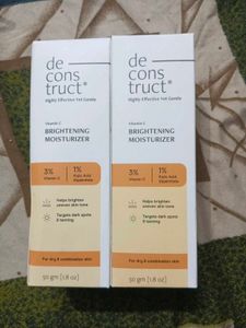 Deconstruct Brightening Moisturizer (2x 50gm)
