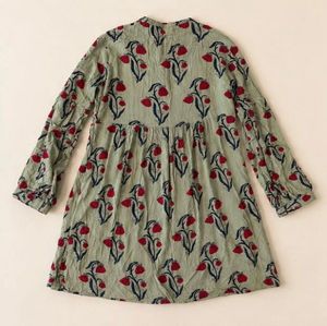 Pretty Floral Print Dress Top
