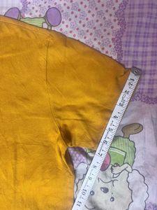 🔥 Stylish Solid Orange Shirt – Medium (M)