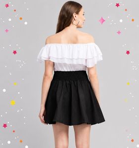 Black Lace-Up one piece