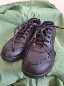 Boys School Shoes Black