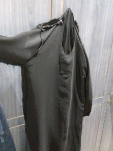kaftani Black Abaya