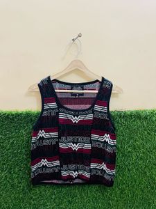 Madame Set Of 2 Woolen Tops For Girls