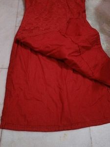 Chic Red kurta