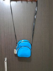 Cute Blue Sling Bag