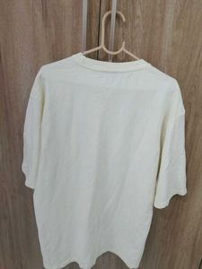 Cream "ESSENTIALS" T-Shirt