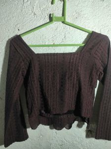Chic Tie-Front Square Neck Top