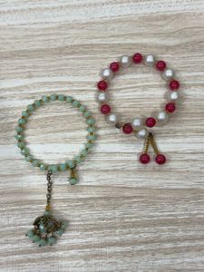 Beaded Bracelet Set - Handmade