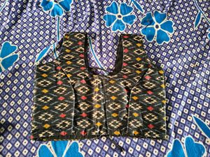 Black Backless Blouse