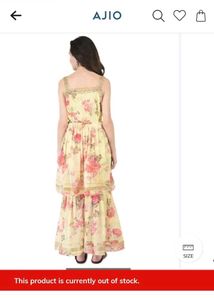 Floral Print Sharara Suit Set