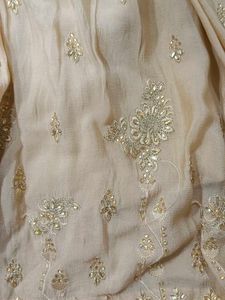 partywear Elegant Embroidered Kurta Sharara set