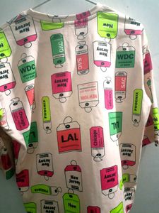 Cute Graphic Print T-Shirt