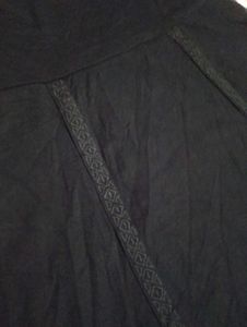 Chic Black Midi Skirt