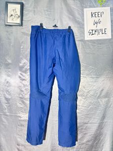 ADIDAS Blue Polyester Track Pants