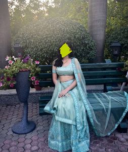 Sage Green Lehenga Choli