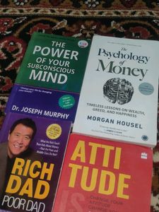 Rich Dad Attitude Is Everything 4 Books Set
