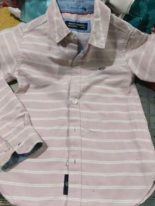 Boys Striped Shirt and Jeans Set