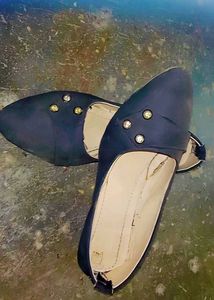 Black Studded Heel