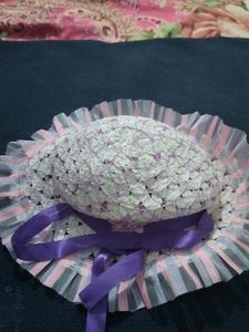 Baby Girl Round Cap