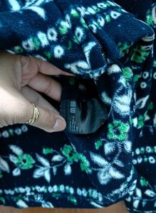 UNIQLO Floral Fleece Jacket