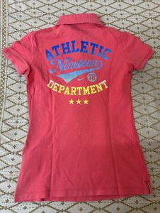 Nike Coral Performance Polo Shirt