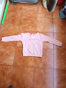 Pink 'Blessed' Long Sleeve Top