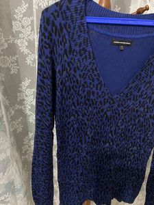 Express Leopard Print Sweater
