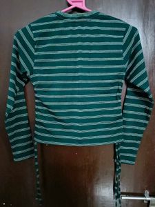 Striped Long Sleeve Top