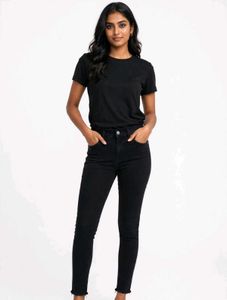 Classic Black Skinny Jeans