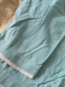Light Blue Long Sleeve Top