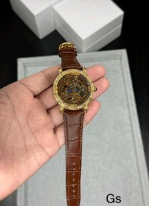 Patek philippe Mens Luxury Skeleton Automatic Mech