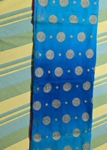 eligent saree with blouse(size-34)