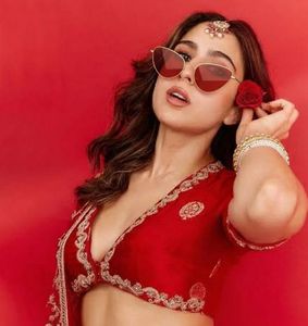 Red Cat Eye Sunglasses