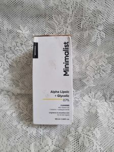 Minimalist Alpha Lipoic + Glycolic Cleanser