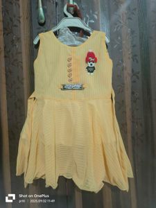 Babies Yellow Frock