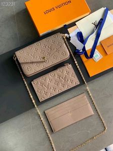 Louis Vuitton**Felicie Pochette**AAA REPLICA*WD BO