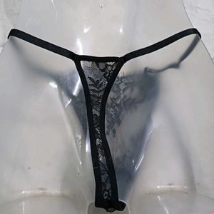 Lace Trim⚛️ Thong Panty